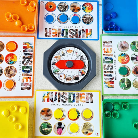 Animaux de Compagnie Micro-Macro Lotto