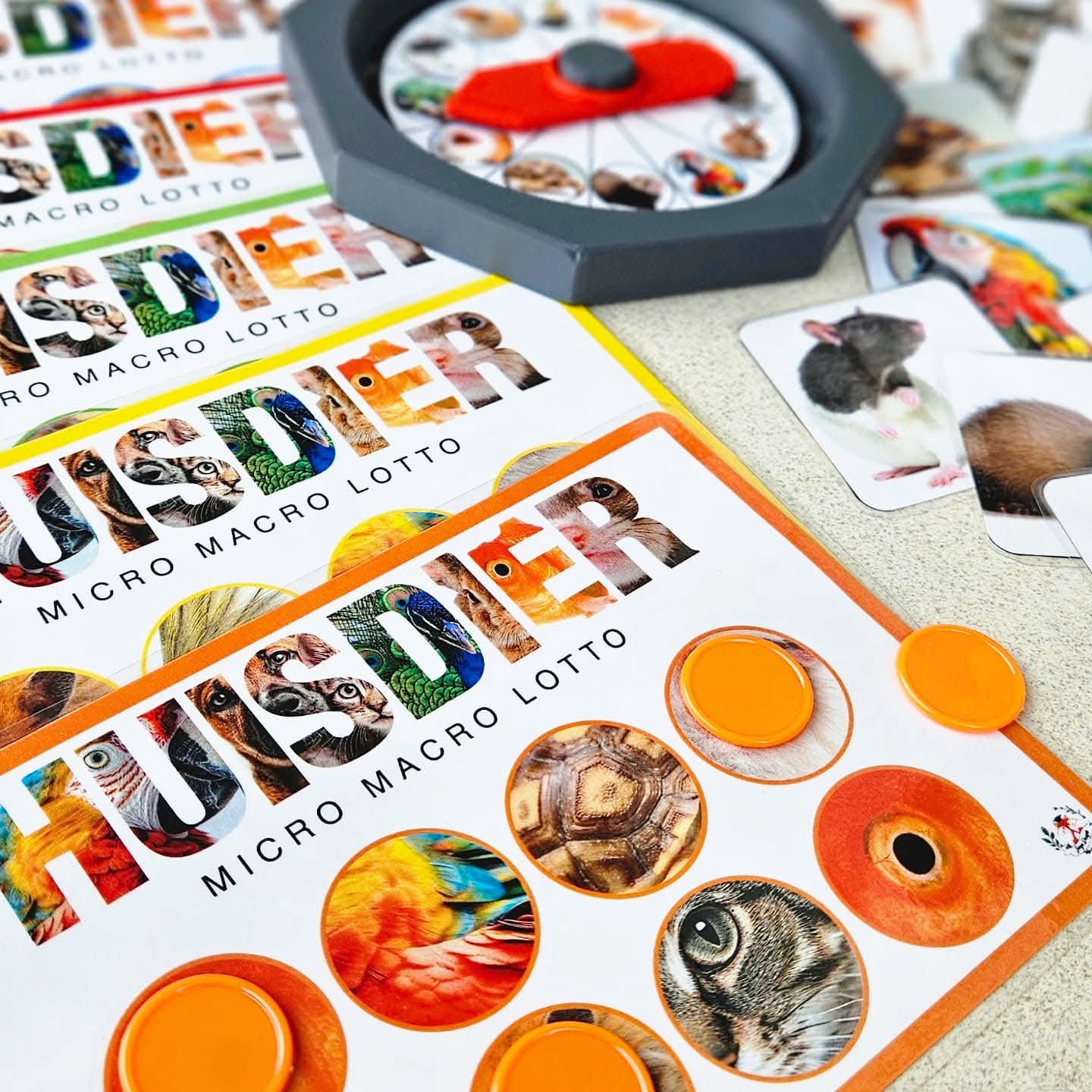 Animaux de Compagnie Micro-Macro Lotto