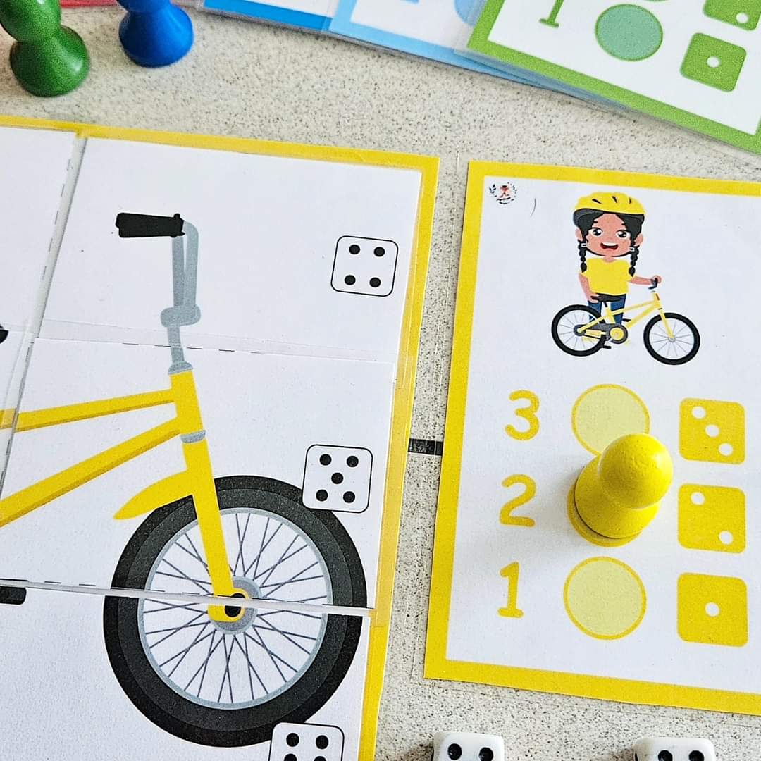 Jeu de Dés : Le Vélo