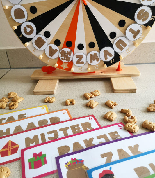 Jeu de biscuits aux lettres