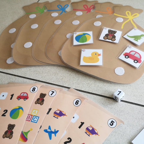 Toy bag Counting game