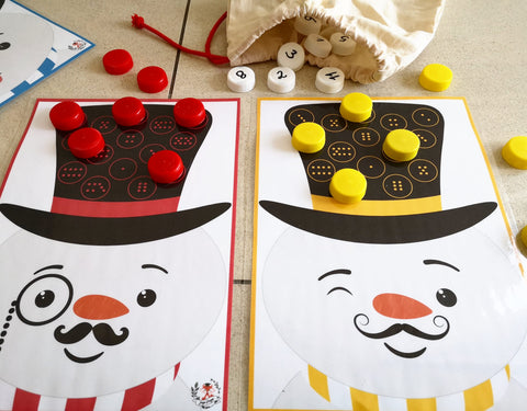 Snowman Bingo