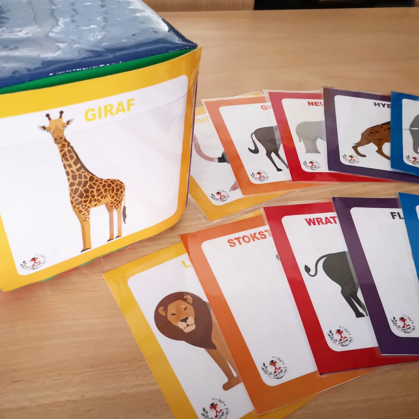 Dés QR Cards Safari Animals