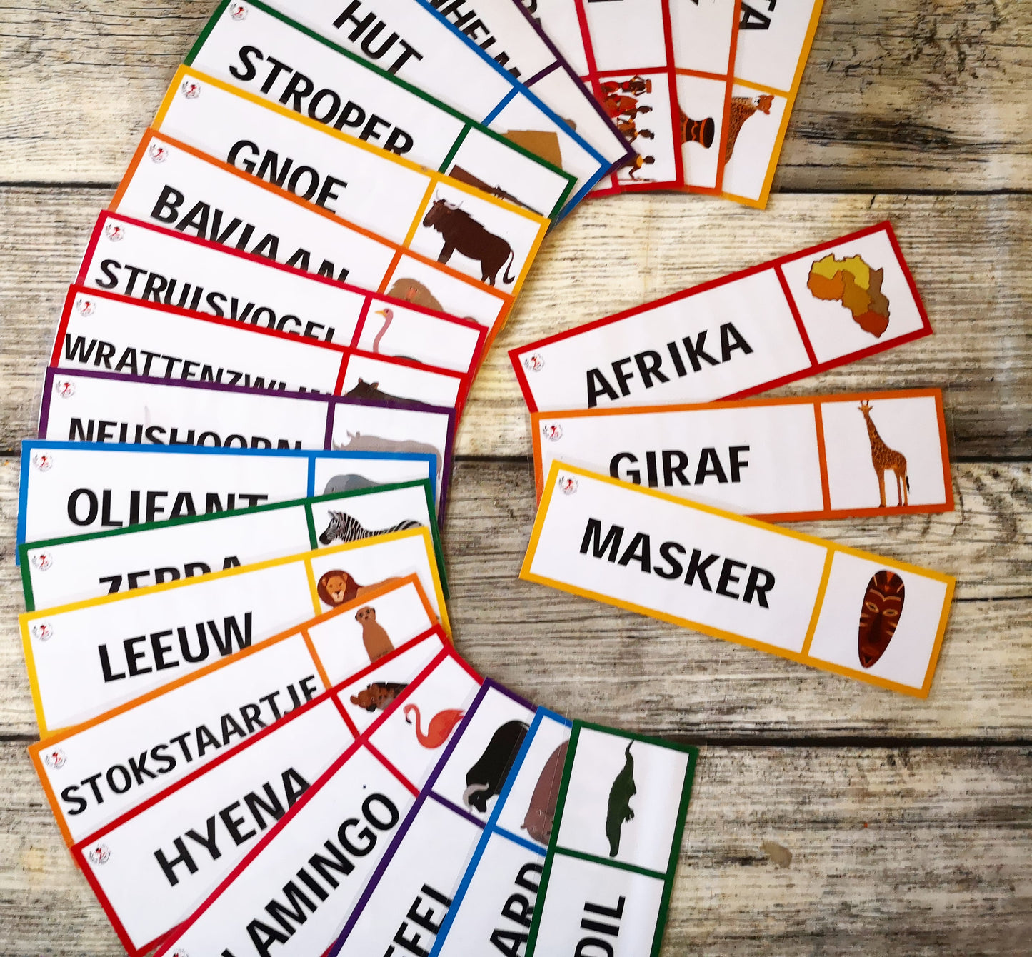 Word cards: Africa