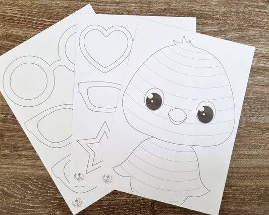 Kuikentje Piep Arcering