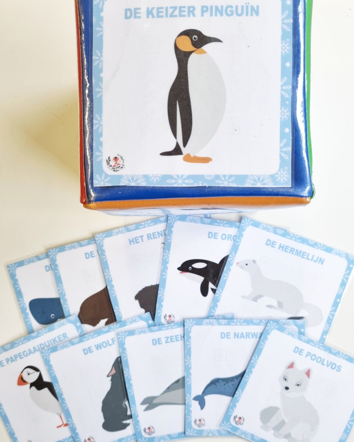 Dice QR Cards : Arctic Animals