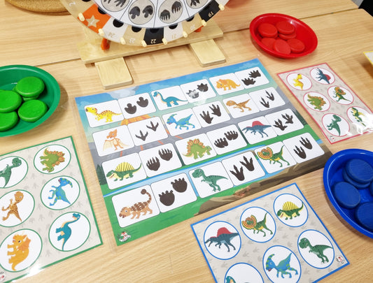 Track Tracker Game Dino's