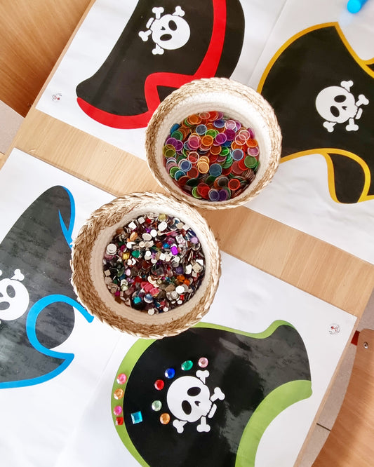 Piratenhoeden Versieren