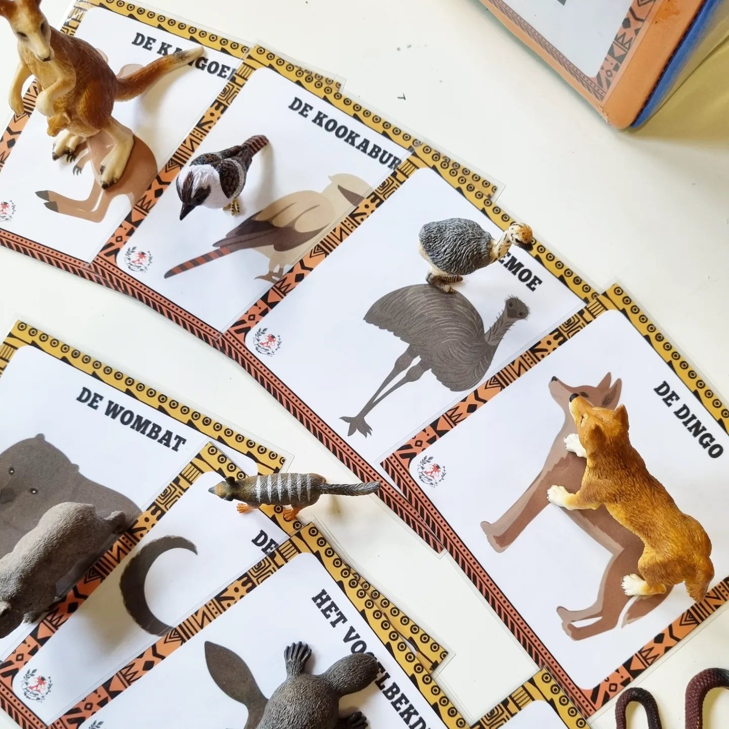 Dice QR Cards: Australian Animals