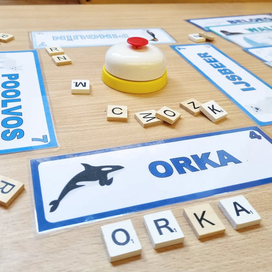 Noord & Zuidpool Letterspel