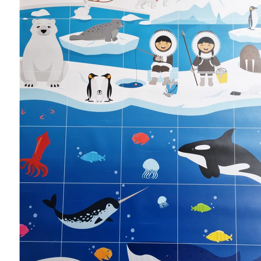 B-Bot Mat North & South Pole