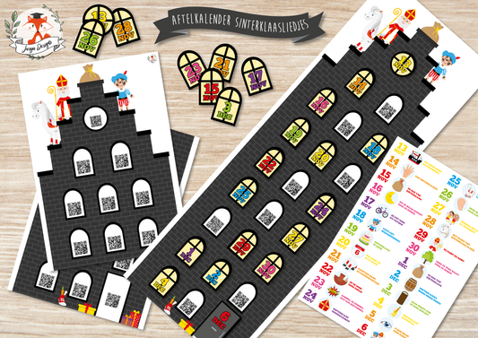 Aftelkalender Sinterklaasliedjes