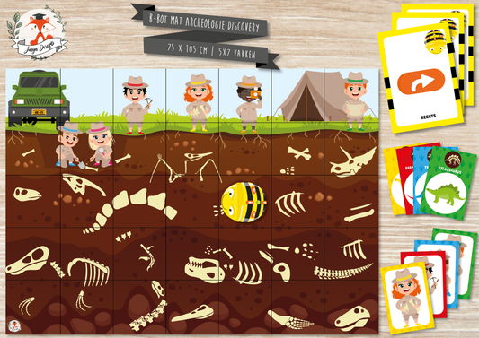 B-Bot Mat Archeologie Discovery - Juf Surya Designs