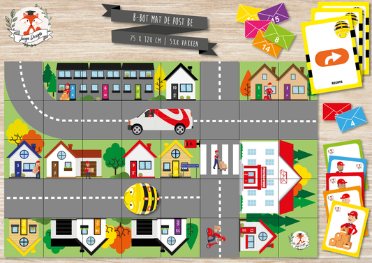 B-Bot Mat De Post BE - Juf Surya Designs