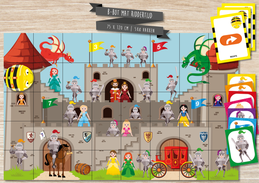 B-Bot Mat Riddertijd - Juf Surya Designs