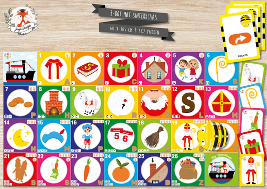 B-Bot Mat Sinterklaas