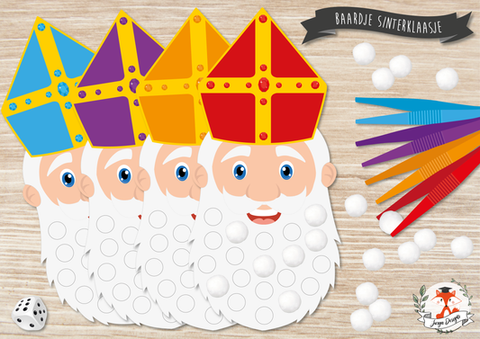 Sinterklaasje's beard