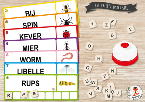 Fast Word Game: Ticklers