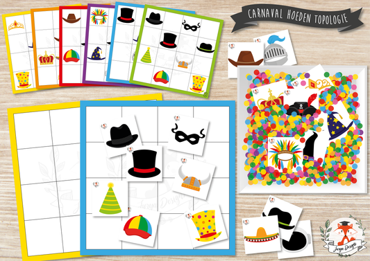 Topologie des chapeaux de carnaval