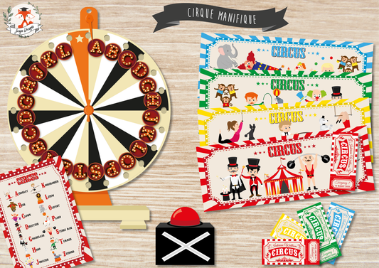 Cirque Magnifique - Juf Surya Designs