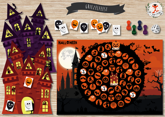 Griezelfeest - Juf Surya Designs