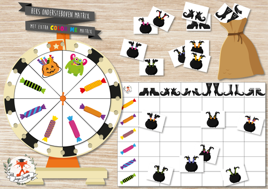 Heks Ondersteboven Matrix - Juf Surya Designs