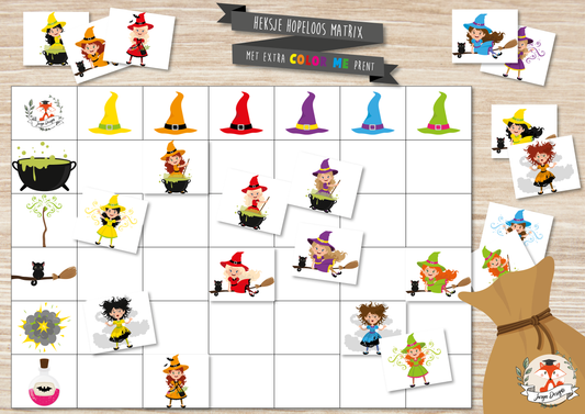Heksje Hopeloos Matrix - Juf Surya Designs