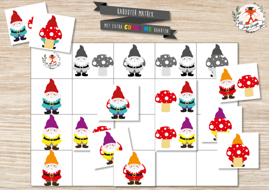 Kabouter Matrix - Juf Surya Designs