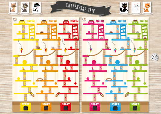 Kattentrap Trip - Juf Surya Designs