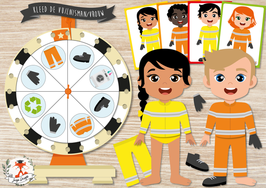 Habille le Garbage Man / Woman