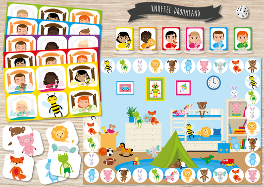 Knuffel Droomland - Juf Surya Designs