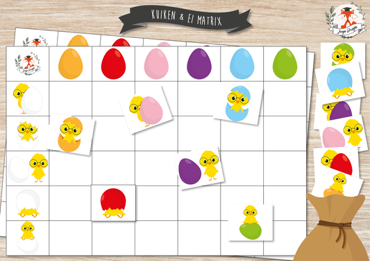 Matrice Poussin & Œuf