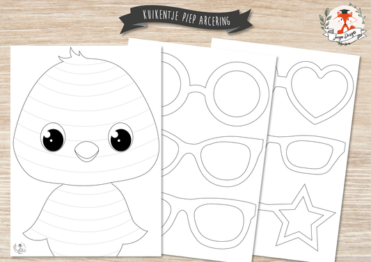 Kuikentje Piep Arcering