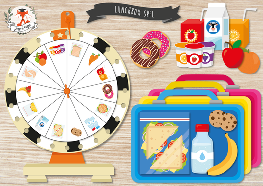 Lunchbox Spel - Juf Surya Designs