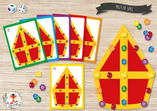 Mijter Spel - Juf Surya Designs