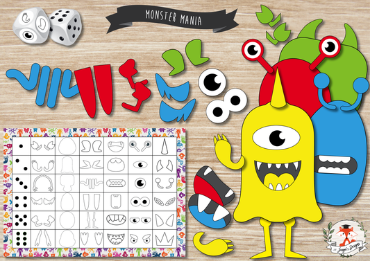 Monster Mania - Juf Surya Designs