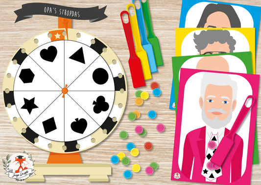 Opa's Stropdas - Juf Surya Designs