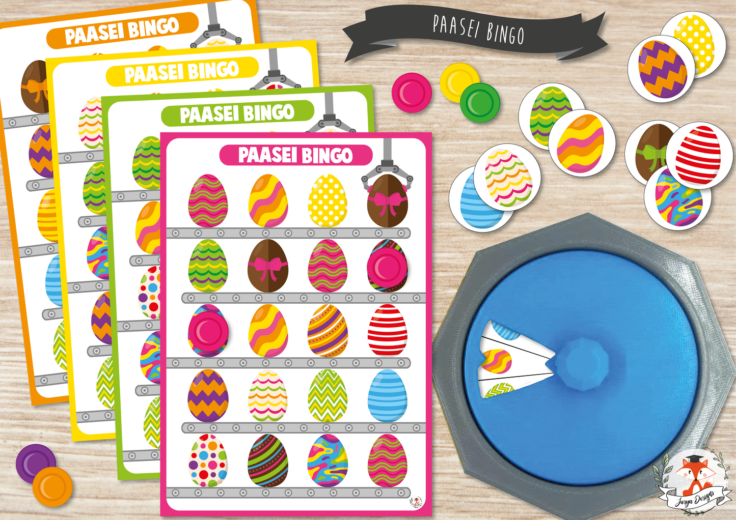 Bingo aux œufs de Pâques
