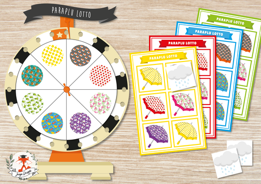 Paraplu Lotto - Juf Surya Designs