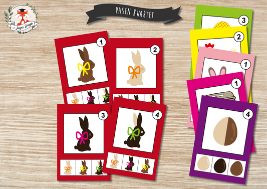 Pasen Kwartet - Juf Surya Designs