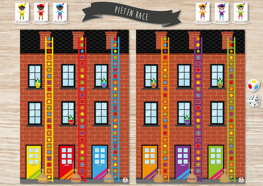 Pieten Race - Juf Surya Designs