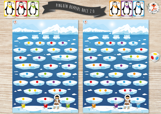 Pinguïn Hoppers Race