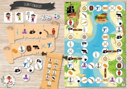 Schattenjacht - Juf Surya Designs