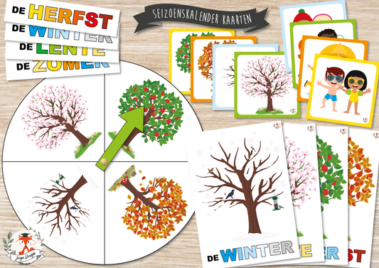 Seasonal Calendar Cards