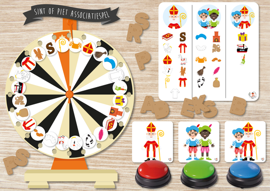 Sint of Piet Associatiespel