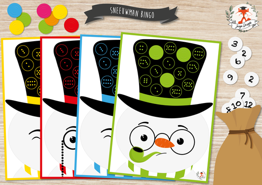 Sneeuwman Bingo