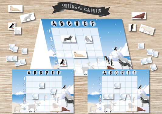 Sneeuwslag Pooldieren - Juf Surya Designs