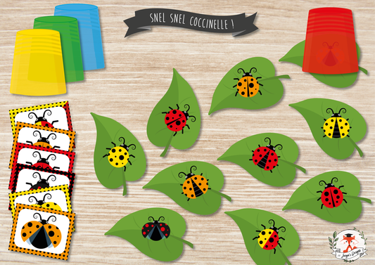 Snel Snel Coccinelle - Juf Surya Designs