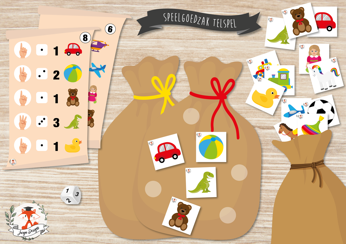 Toy bag Counting game