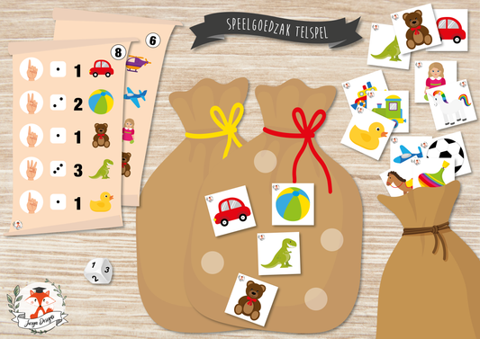 Toy bag counting game